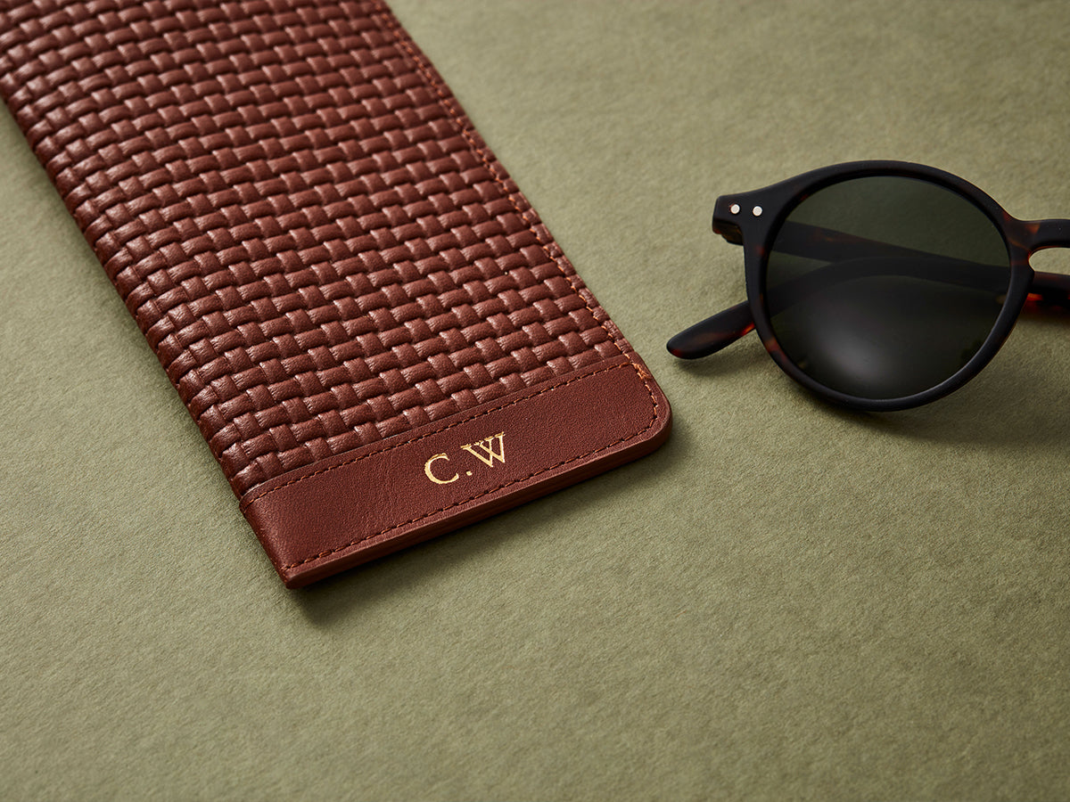 Leather Sunglasses Pouch