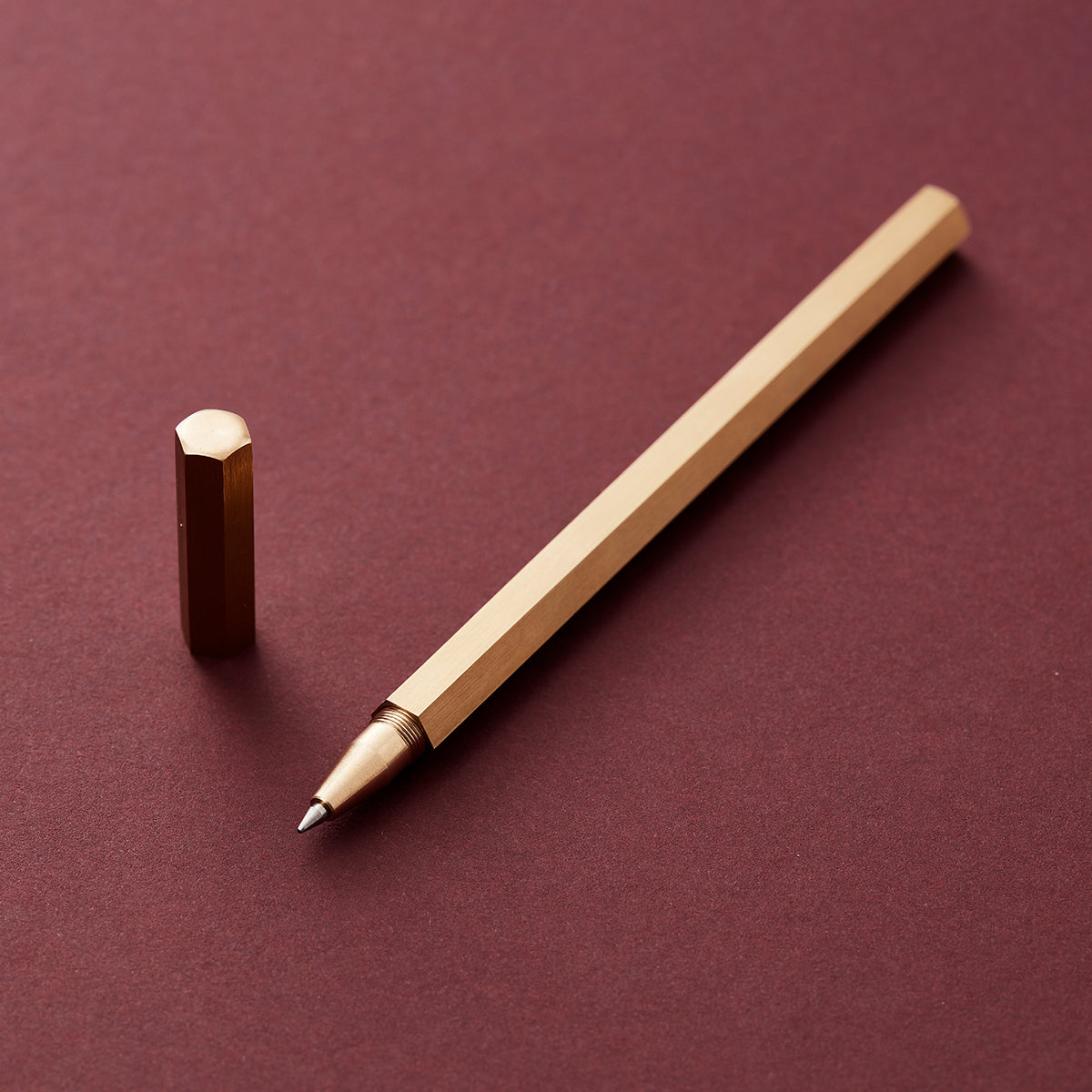 Brass Hex Pen