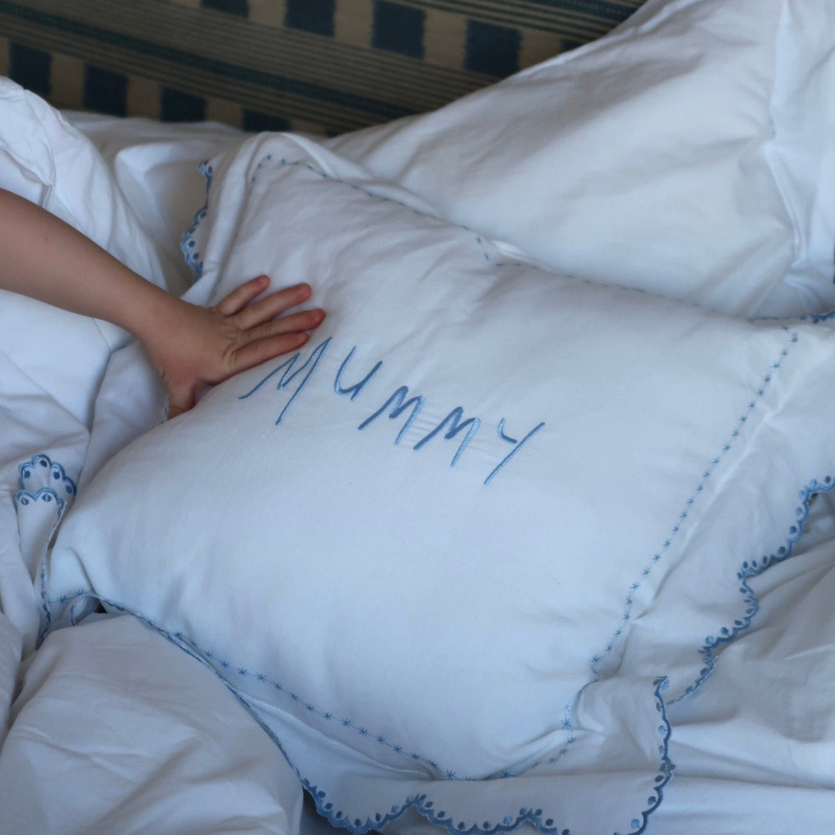 Scalloped Pillow Case