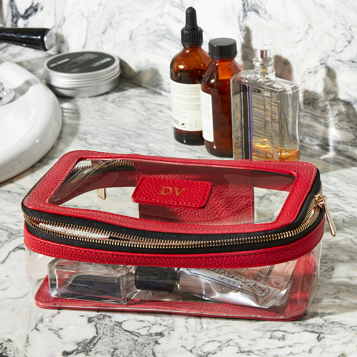 Leather Cosmetics Case