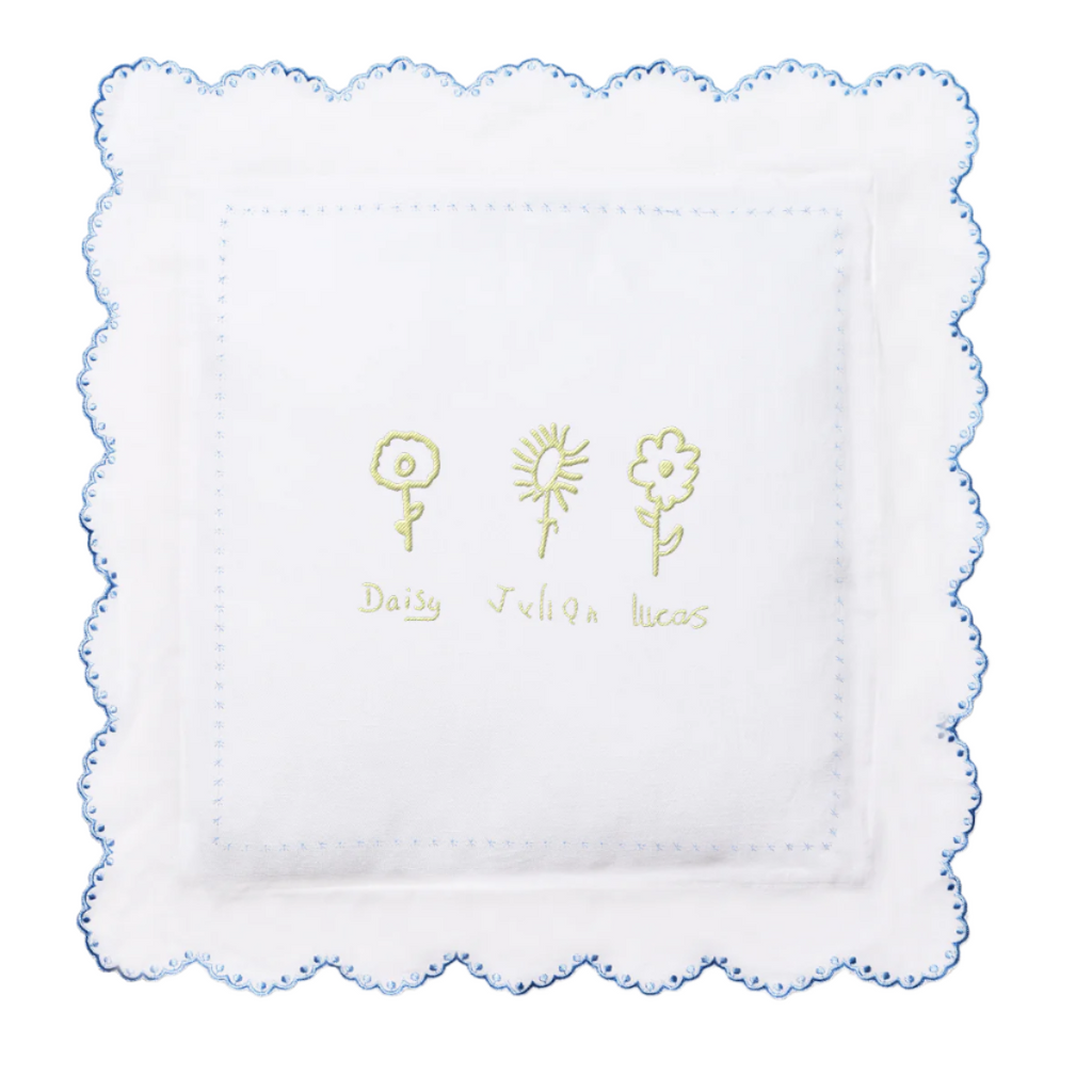 Scalloped Pillow Case