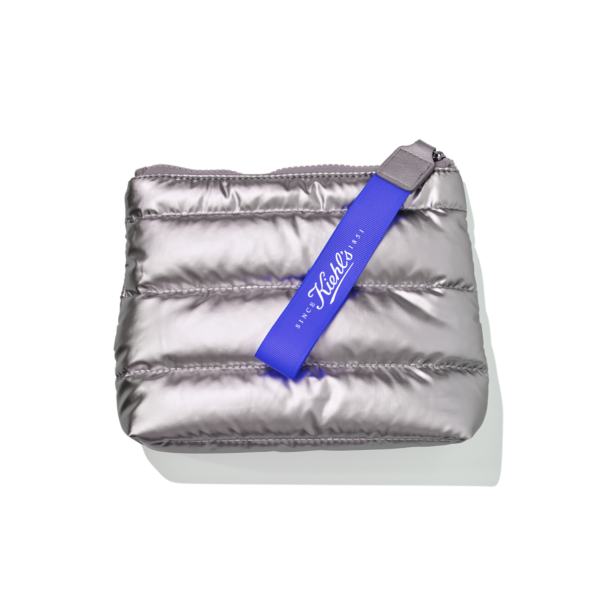Silver Puffy Pouch