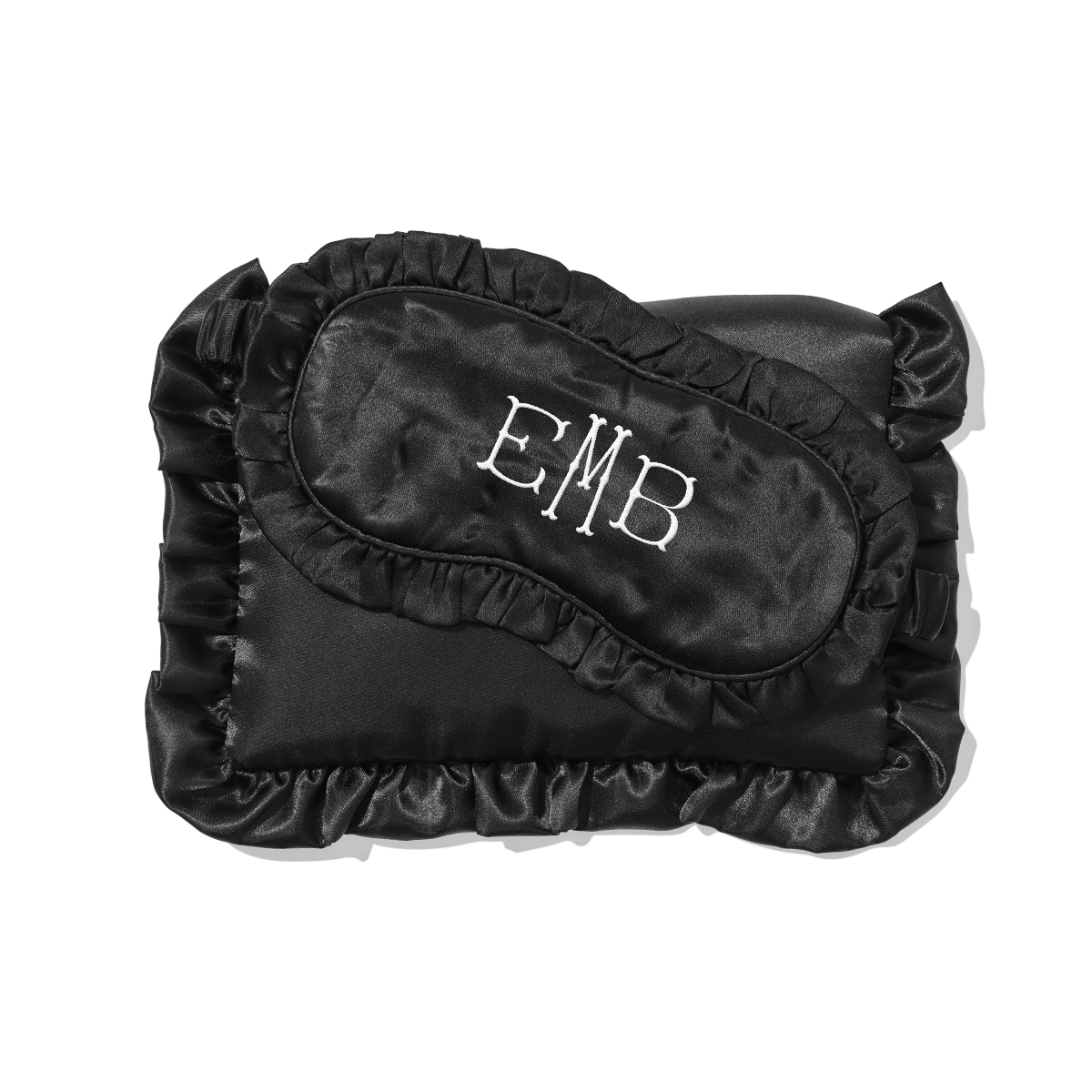 Ruffle Eye Mask & Pouch