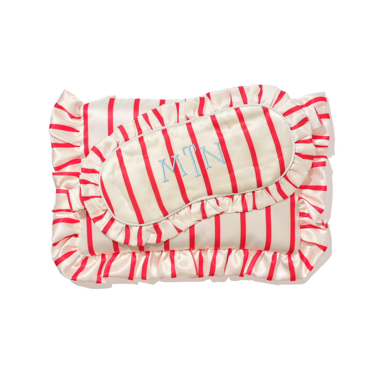 Ruffle Eye Mask & Pouch