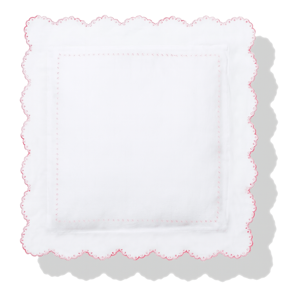 Scalloped Pillow Case
