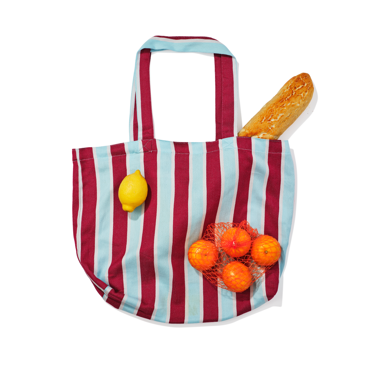 Stripe Market Tote