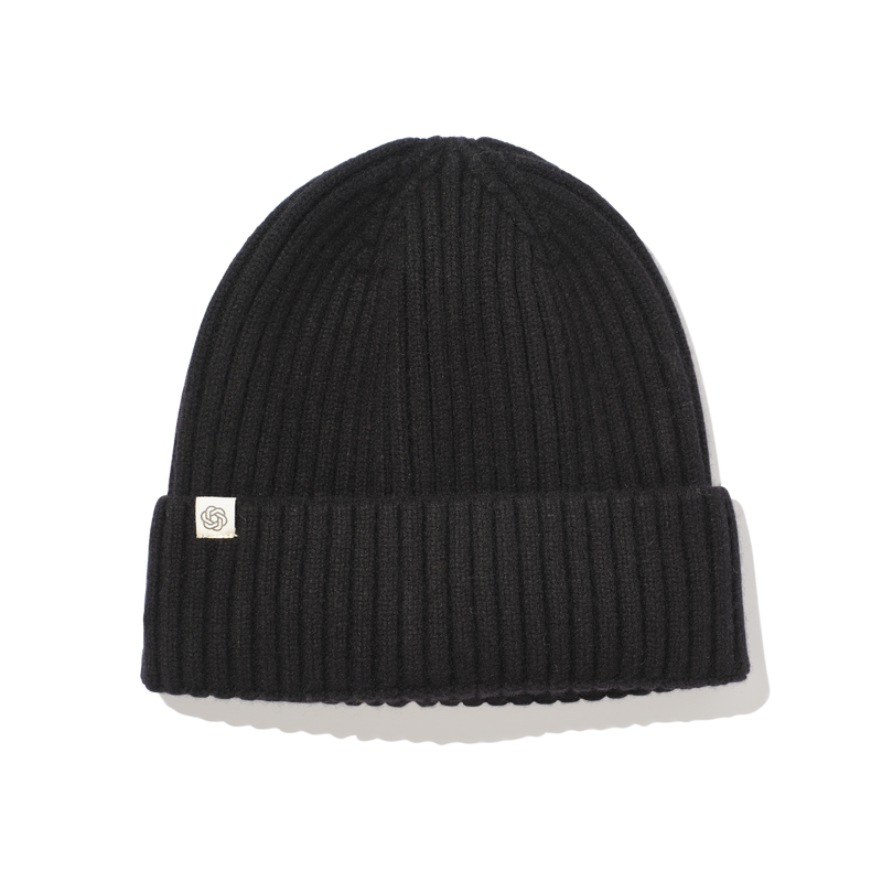 Ribbed Wool Beanie